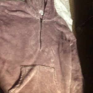 Lavender hoodie zip up